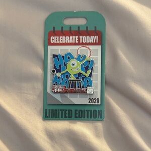 Limited Edition Mike Wazowski Celebrate Today Pin